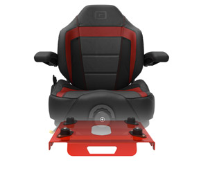 Gravely Pro-Turn Mach One integrated seat isolators