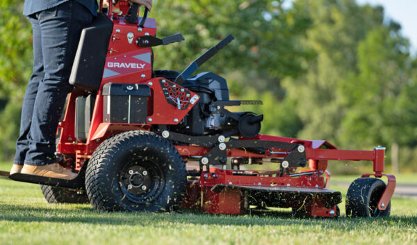 Gravely Z-Stance stand-on lawn mower 2