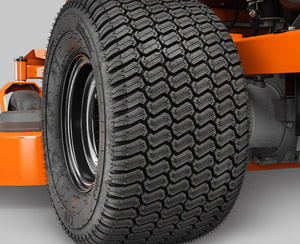 Ariens Edge Lawn Mower Feature Wide Tires