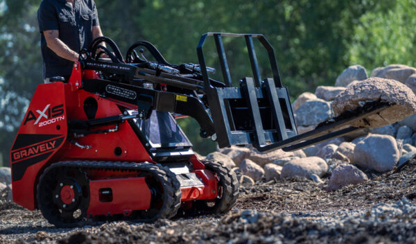 Gravely Axis 200 compact utility loader 3