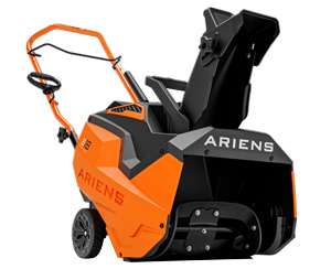 Ariens S18 Single Stage Snow Blower Clean to Pavement