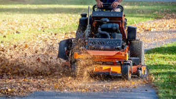 Mulching Leaves With Lawn Mower