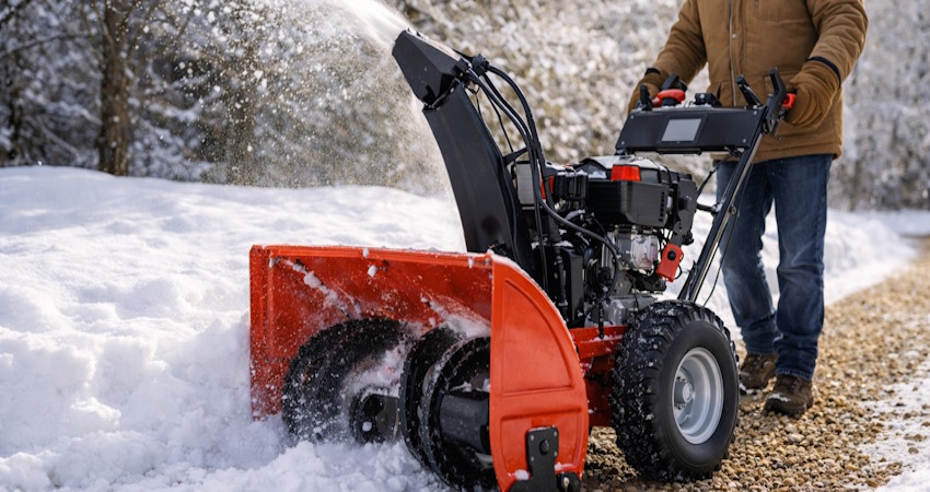 How to Use Snow Blower on Gravel Tips