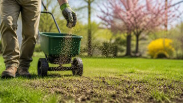 Spring Lawn Overseeding