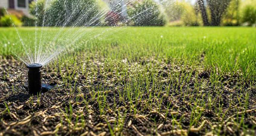 Water New Grass Seed