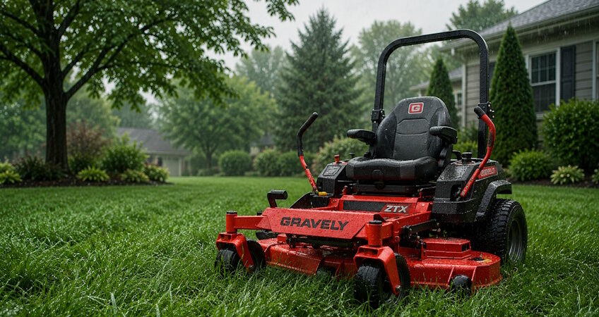 Wet Grass Cutting